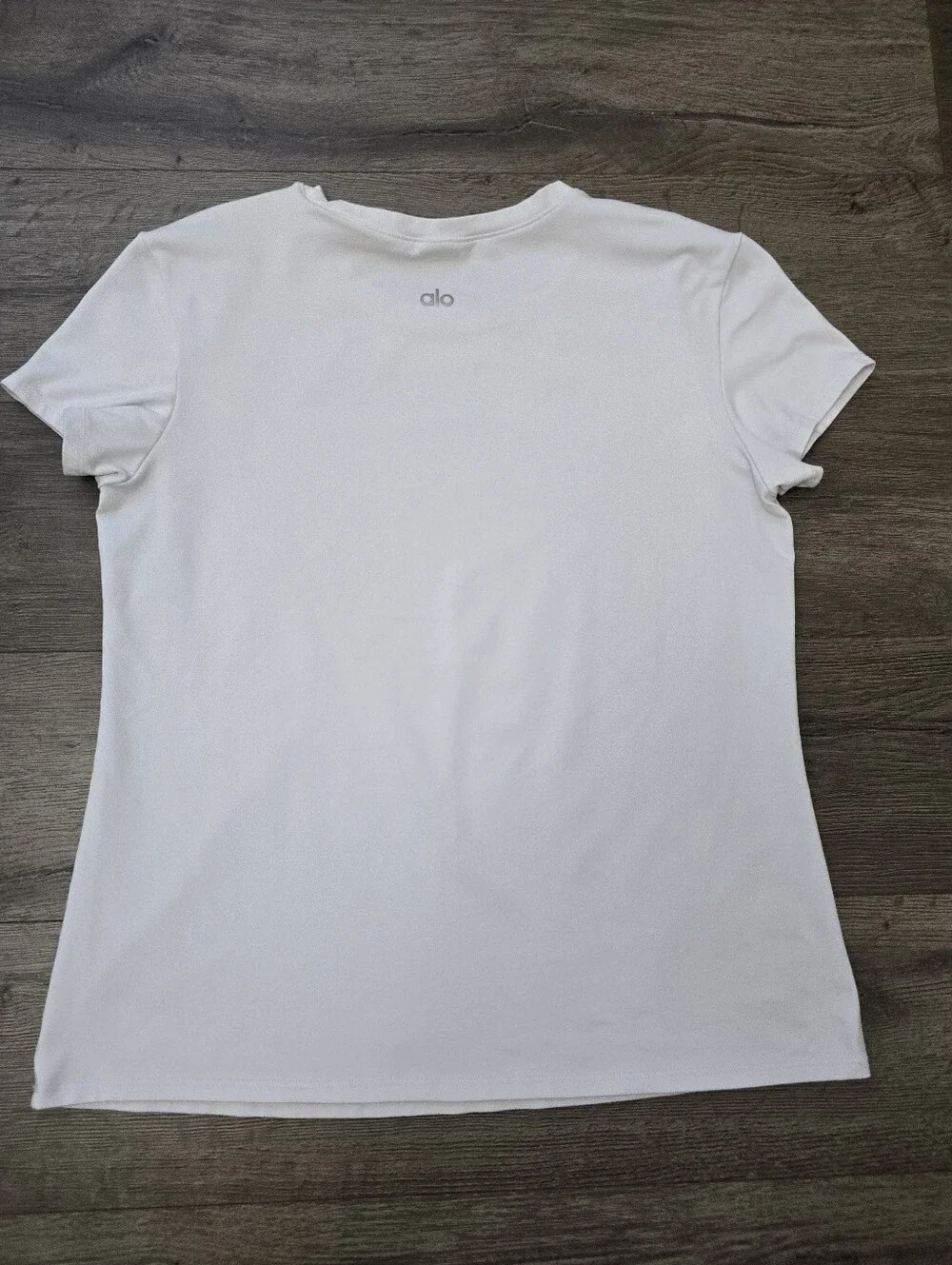 Alo Basic White Tee Size Medium
